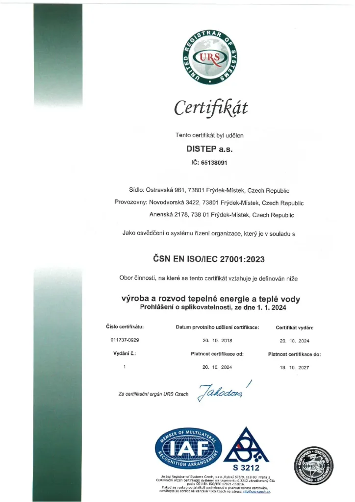 thumbnail of ČSN EN ISO/IEC 27001:2023