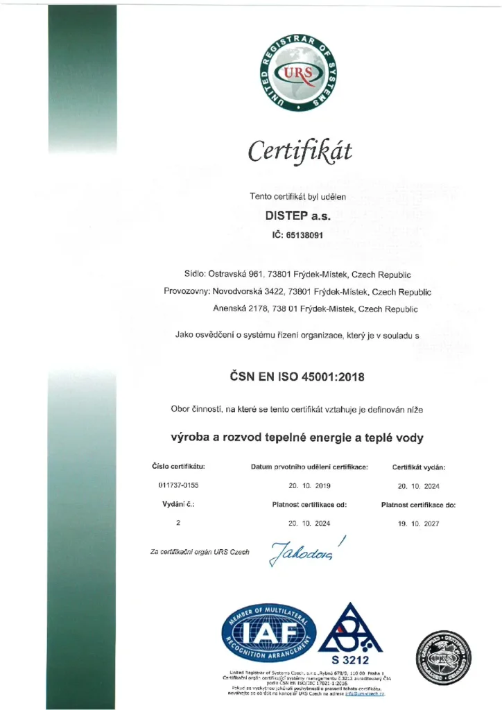 thumbnail of ČSN EN ISO 45001:2018