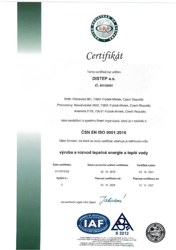 thumbnail of ČSN EN ISO 9001:2016
